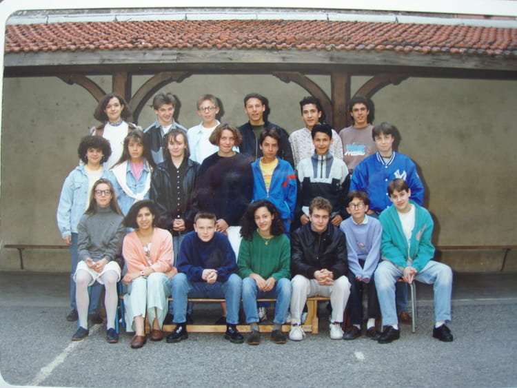 Photo de classe 4ème de 1991, Collège Bayard Copains d'avant