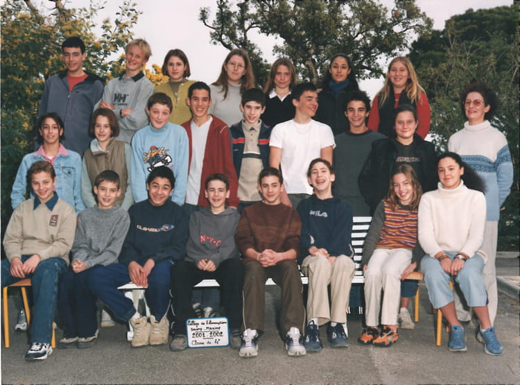 Photo de classe 4eme de 2001, Collège Assomption Copains d'avant