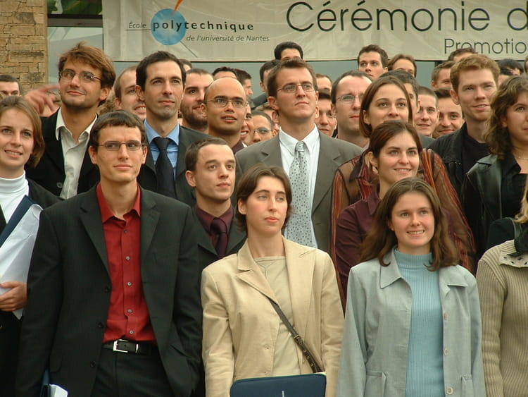 Photo de classe Promo Polytech'Nantes TE 2003 de 2003, Ecole ...