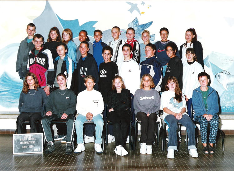 Photo de classe 3em5 de 1999, Collège Louise Michel Copains d'avant